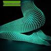 Luminous Glow-in-the-Dark Fishnet Stockings - Sexy, Slimming, Fluorescent Pantyhose with Hollow-Out Design