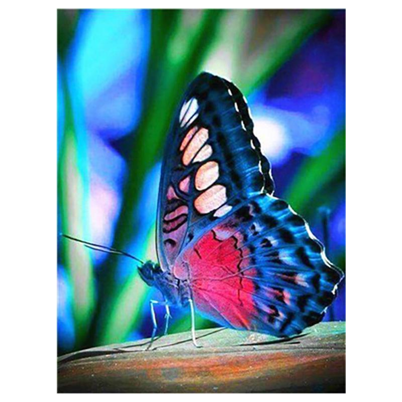 5D Diy Diamond Painting Butterfly Animal Cross Stitch Kit Full Drill Embroidery Mosaic Art Pictures of Rhinestones Home Decor