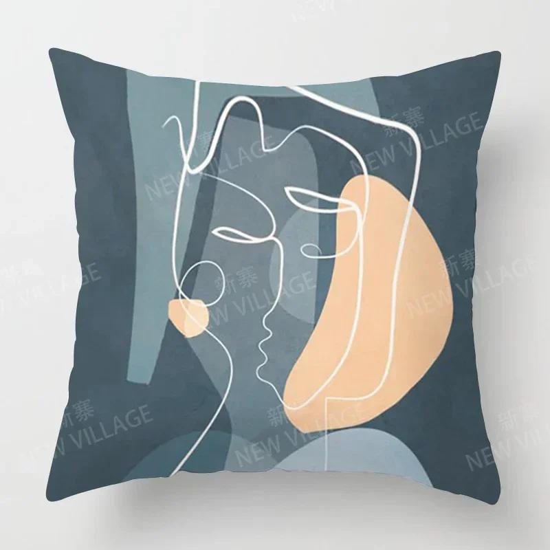 Скандинавский Осенний Домашний Декор Осень Наволочка для диванной подушки Современный