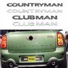 Original 3D COUNTRYMAN CLUBMAN Letter Car Emblem Badge Rear Trunk Tailage Sticker For Mini Cooper R60 F60 F56 F58 F54