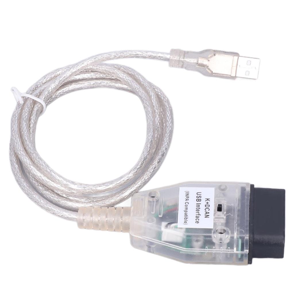 Автомобильный диагностический кабель K+DCAN OBD2 USB-кабель интерфейс с заменой переключателя для серии 1 E81