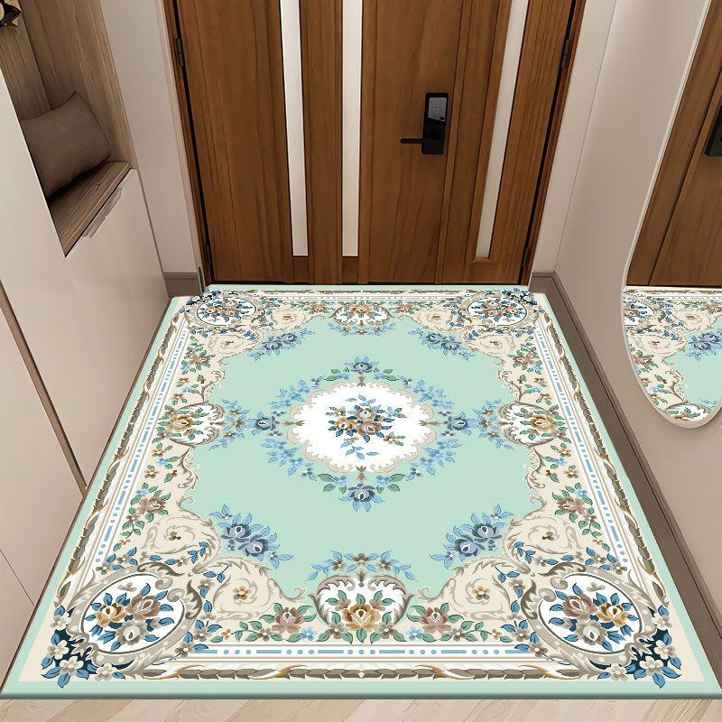 Входной коврик Противоскользящий коврик для ног Впитывающий коврик для ванной Противоскользящий коврик для ног Коврик для кухонной двери