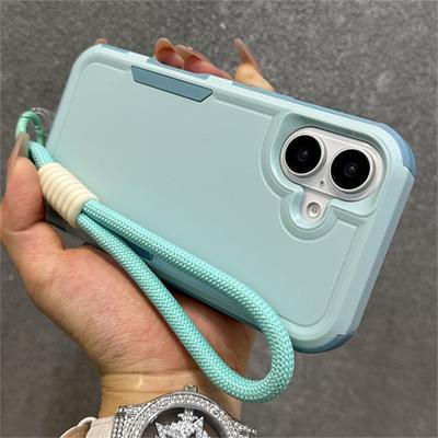 Роскошный однотонный мягкий чехол-шнурок для iPhone 16 15 14 13 12 11 XS Pro Max Plus XR, защитный противоударный чехол для камеры