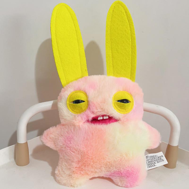 Colorful Fuggler Monster Stuffed Animal With Pp Cotton Filling For Kids Gift