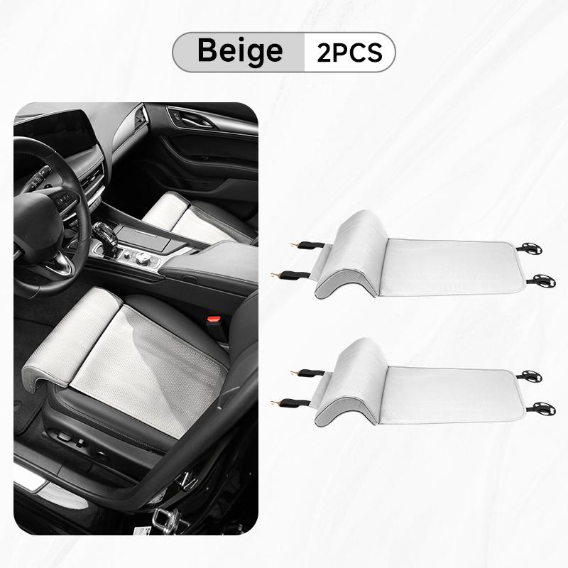For Seat Leon Ibiza Arona Ateca Car Seat Extender Cushion Memory Foam Auto Seat Leg Support Knee Pads Interior Accessories