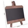 Nordic Style Retro Bar Chalkboard Mini Small Wooden Blackboard Desktop Memo Board  Home Office