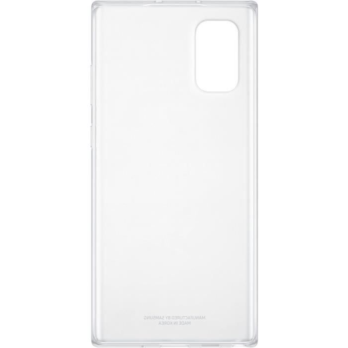 Coque transparente note10+