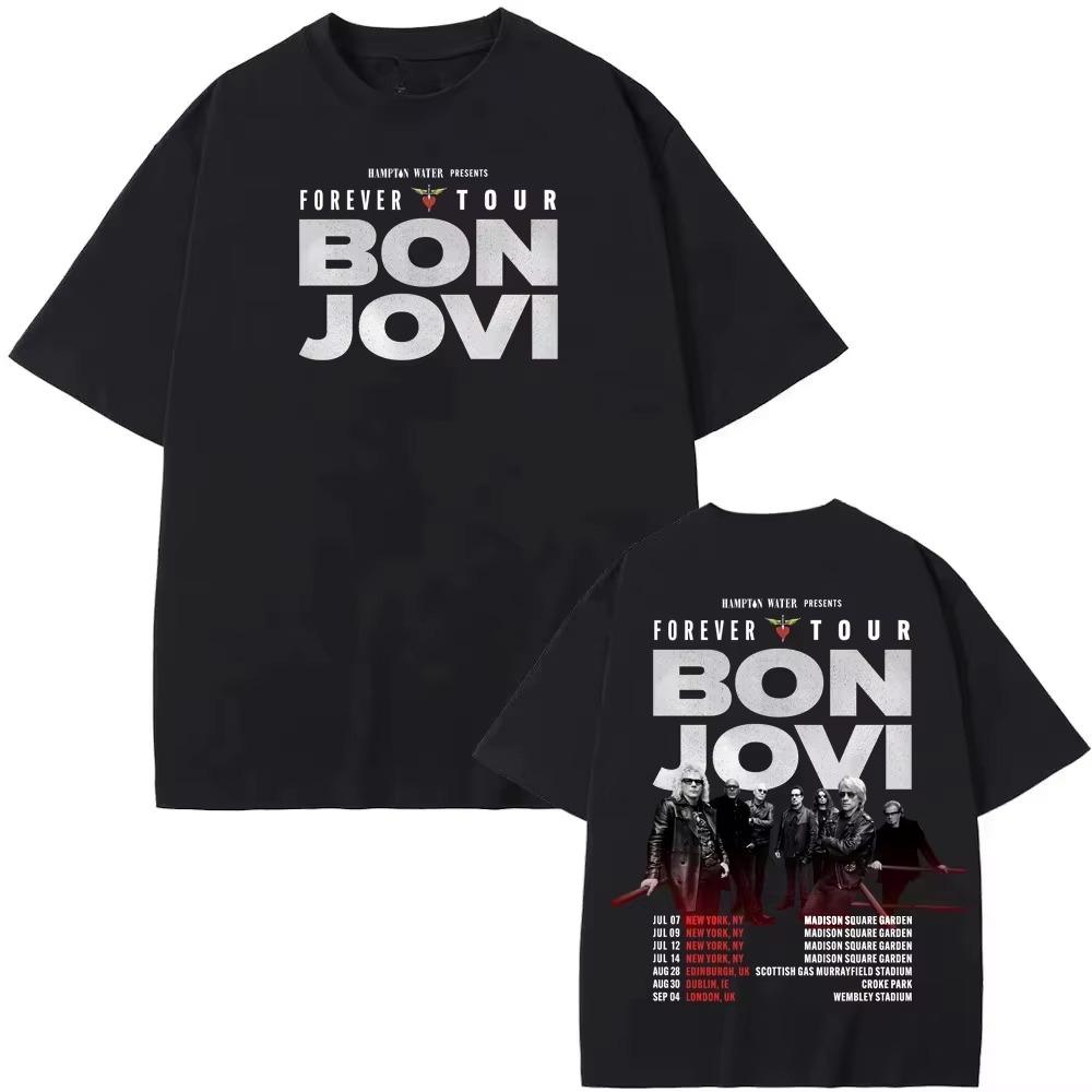 2026 Grunge Band Forever Tour 2026 Summer Casual Cotton Tshirt Comfortable High Quality Graphic