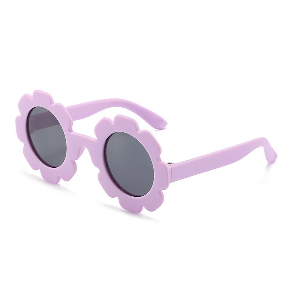 1pc Cute Fashion Trend Streetwear Eyewear Sun Glasses Vintage Flower Shape Children Sunglasses