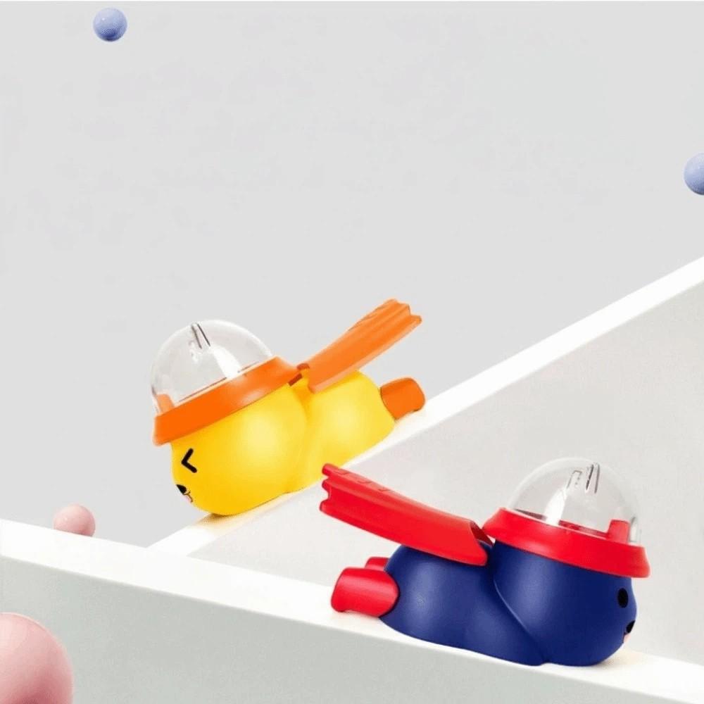 Plastic Dog Puzzle Feeder Cartoon Pet Interactive Toy Dog Food Dispenser Mealtime Fun