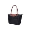 Le Pliage 28 Large Capacity Tote Bag with Long Handle Fabric Material Shoulder Handbag Medium Women's Black