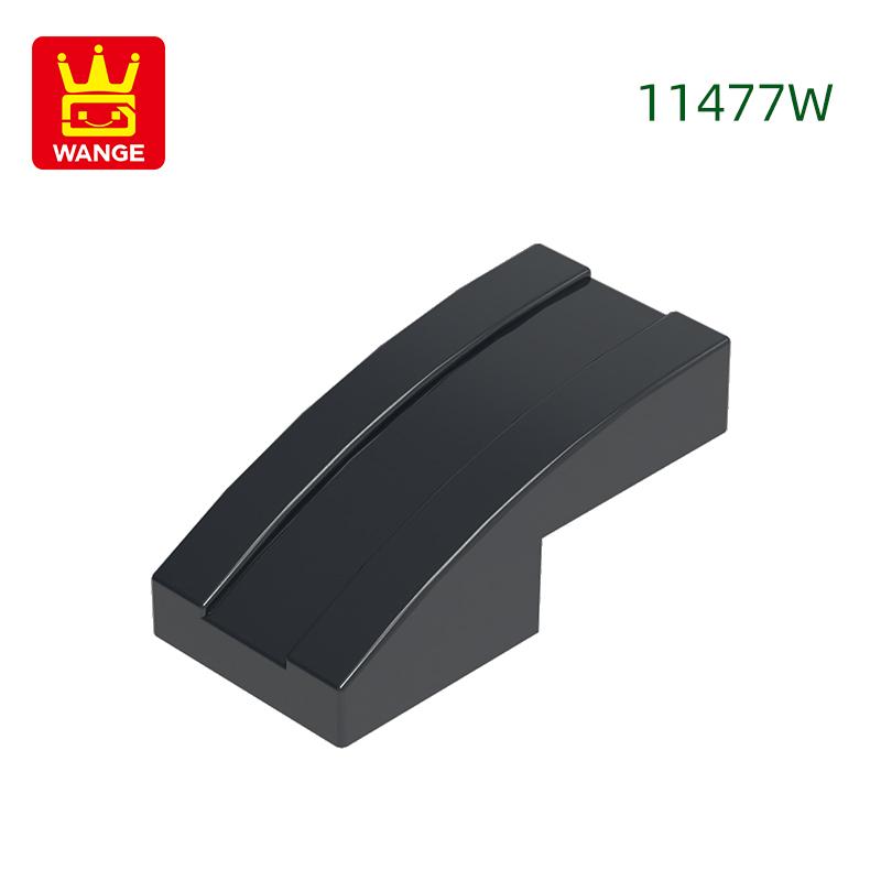 333 шт./лот 11477W Наклонный изогнутый элемент 2x1 Деталь Moc Цветные Аксессуары Совместимые с Кирпичиками DIY Детская Игрушка Строительная Сборка Детали