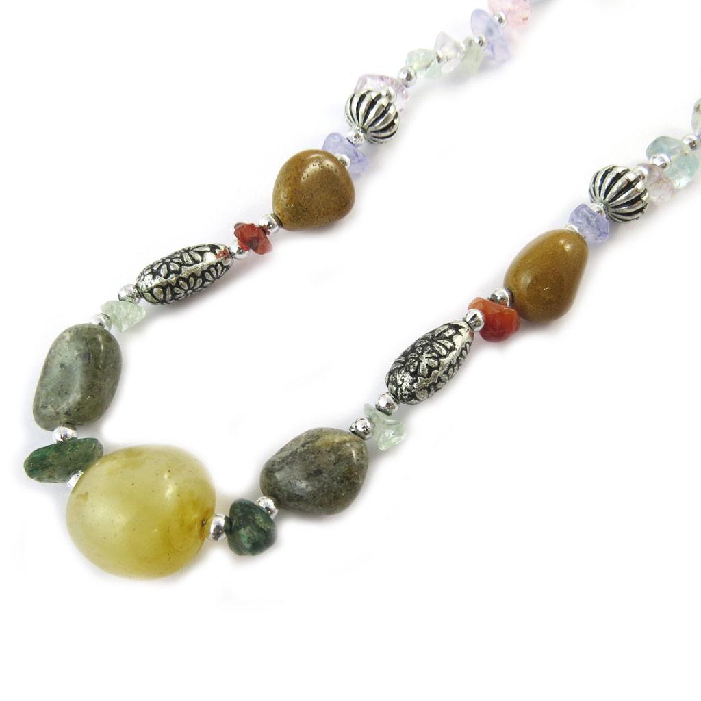 Les Trésors De Lily [B8100] - Multicolored 'Pâte De Fruits' Necklace