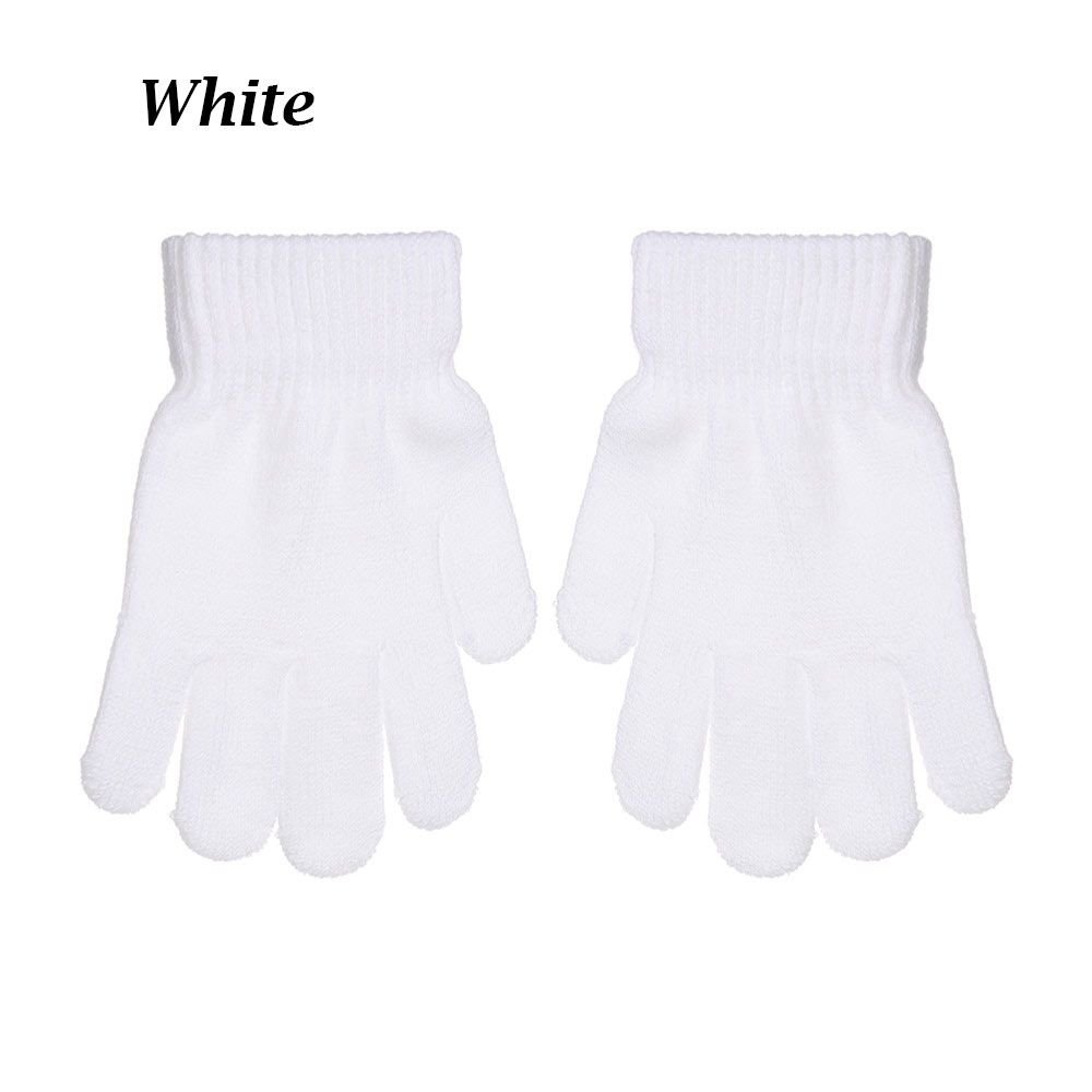 Winter Kids Warm Knitted Glove Stretch Children