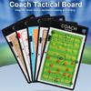 1 комплект футбольного мяча, тактическая доска, магнитный футбольный тренерский планшет, тренировочный матч, портативная футбольная тренерская стратегическая доска