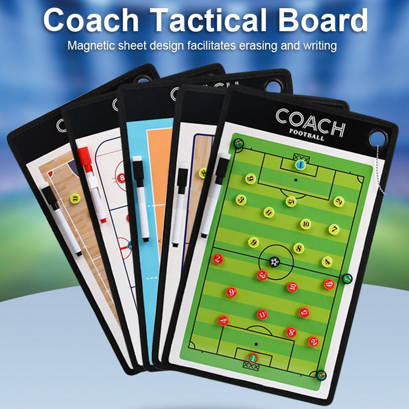 1 комплект футбольного мяча, тактическая доска, магнитный футбольный тренерский планшет, тренировочный матч, портативная футбольная тренерская стратегическая доска