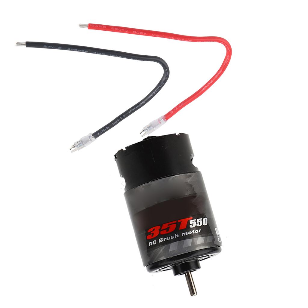 550 щеточный двигатель с низким уровнем шума, подходит для 4 радиоуправляемых автомобилей модели 35T