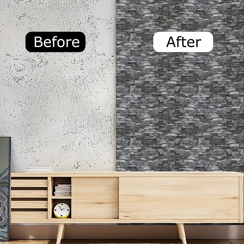 3D самоклеящиеся антикварные настенные потолочные наклейки на стену декоративные обои для гостиной 35X38,5 см