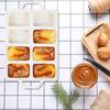 Силиконовая форма для мини-буханки, Металлические усиленные формы для мини-хлебных буханок, Антипригарные формы для бананового хлеба, Выпечка, 8 ячеек, Маленькие формы для маффинов