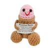 Funny Handmade Doll Gift Crochet Toy For Boyfriend Room Husband Deez Ornament R3E3