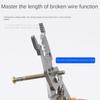 Multi Functional Wire Stripper Carbon Steel+Soft Plastic Crimpper New Thread Cutting Pliers