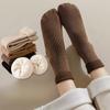 10 Pairs of Women's Winter Thickened Velvet Warm Snow Home Floor Tube Socks
