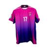 Германия Ф. Розовая футбольная майка для взрослых Wirtz