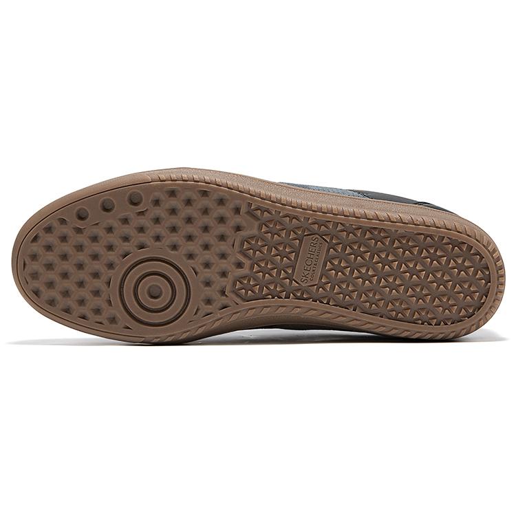 Skechers Кроссовки для тренировок Hotshot Мягкая кожа Модные Удобные Цветные Блок-дизайн Универсальные Прочные Легкие Низкие Кроссовки Мужские кроссовки 254153-BLK
