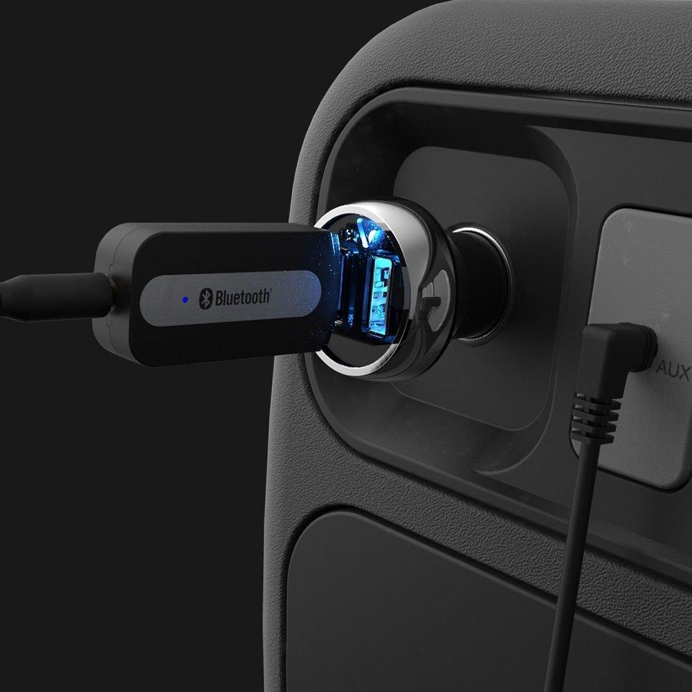 Музыкальный приемник Kashimura Bluetooth, USB-источник питания, простой беспроводной 3,5-контактный стереокабель длиной около 1 м, в комплекте NBL-51