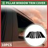 Door Pillar Window Trim for Buick Enclave 2007-2014 Black