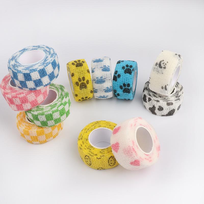 Sports Finger Protector Self-Adhesive Bandage: Finger Wrap Tape & Wrist Support for Basketball/Badminton