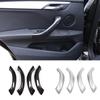 4 шт./компл. для BMW X1 F48 2016-2022 ABS, отделка внутренней ручки двери автомобиля, аксессуары для интерьера автомобиля для BMW X2 F47 2018-2022