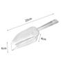 Square Mouth Ice Scoop Food Grade Plastic Kitchen Gadgets Safe Mini Ice Shovel  Birthday Wedding