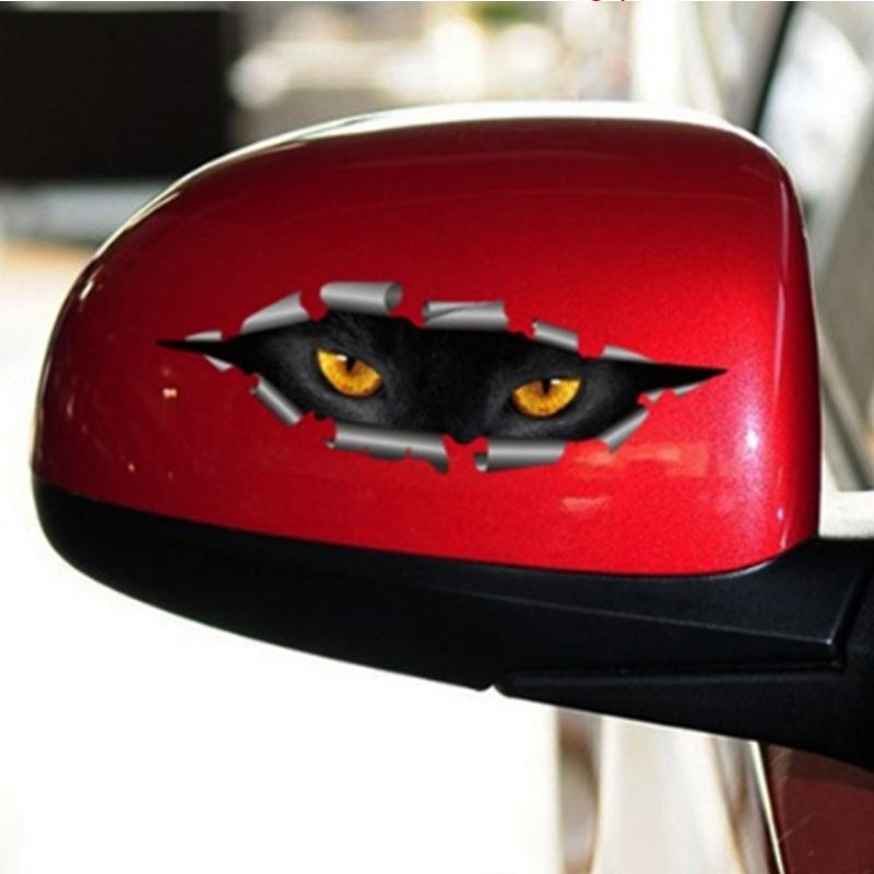 Lifelike 3D Eyes Peeking Monster Waterproof Fashion Car Sticker