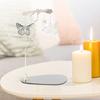 Candle Holder Spinning Candle Rotary Holder Carousel Candle Spinner Candle Stick Holder Tray