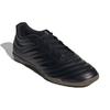 Adidas Copa 20.4 Indoor Boots Round Toe Lace-Up IC/IN Super Fiber Non-Slip Wear-Resistant Fit Soccer Shoes Men Footwear Carbon-Black EF1958