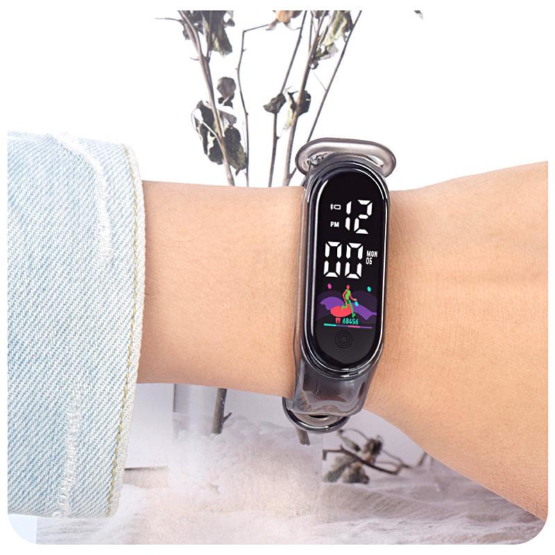 Новые женские часы PU водонепроницаемые наручные часы электронные цифровые Montre Montre Femme уличные светодиодные прозрачные женские мужские часы простые спортивные