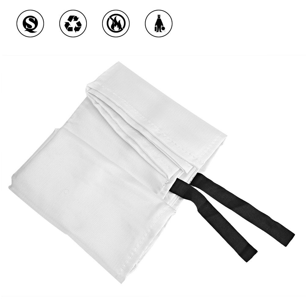Fire Blanket Emergency Flame Retardent Shelter Safety Cover for Kitchen Fireplace