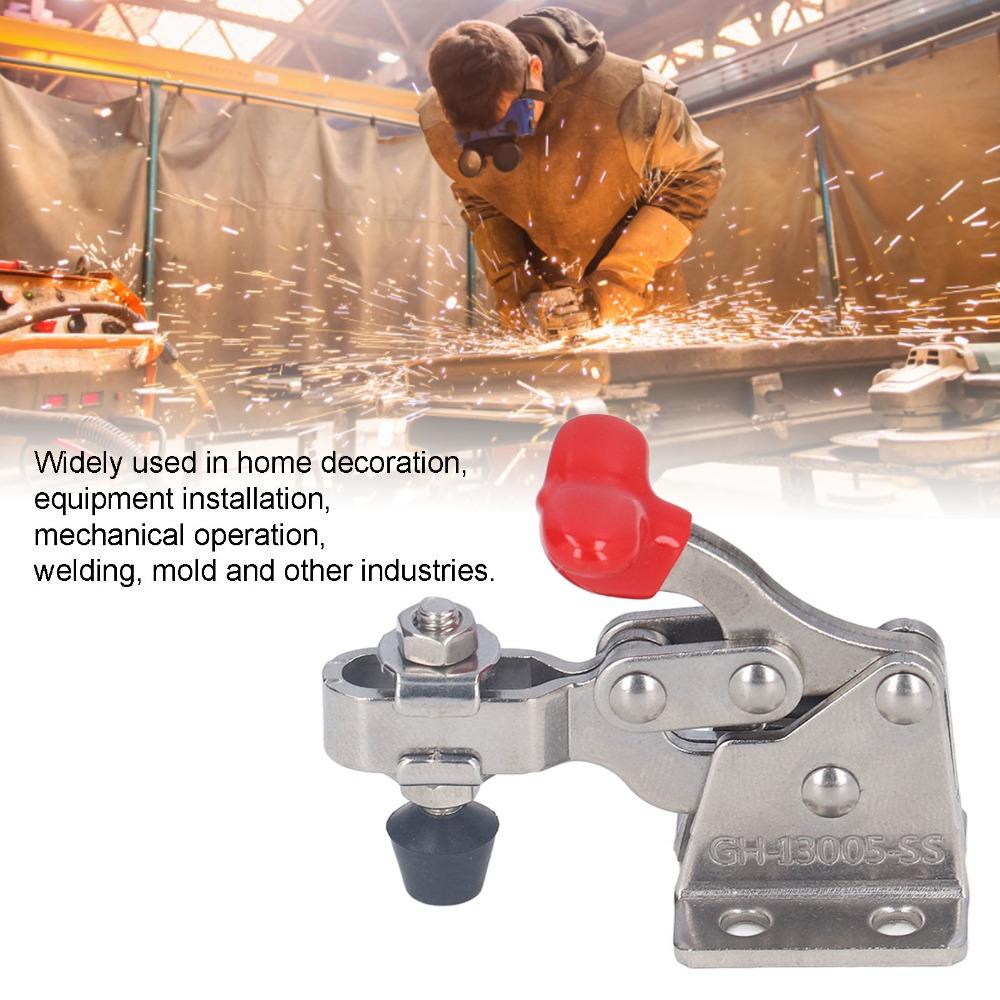 2pcs Precision Vertical Toggle Clamp Adjustable Quick Release Clamp Heavy Toggle Clamps  Welding