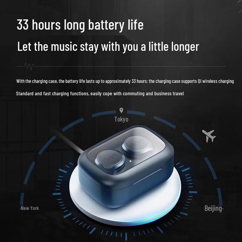 cleer ALLY PLUS II True Wireless Noise-Cancelling Earbuds