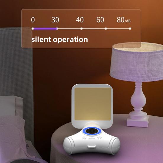 Indoor Mosquito Lamp Flying Insect Trap UAV Light Wide Coverage Range Low Noise Rechargeable Mosquito Zapper Fly Catcher