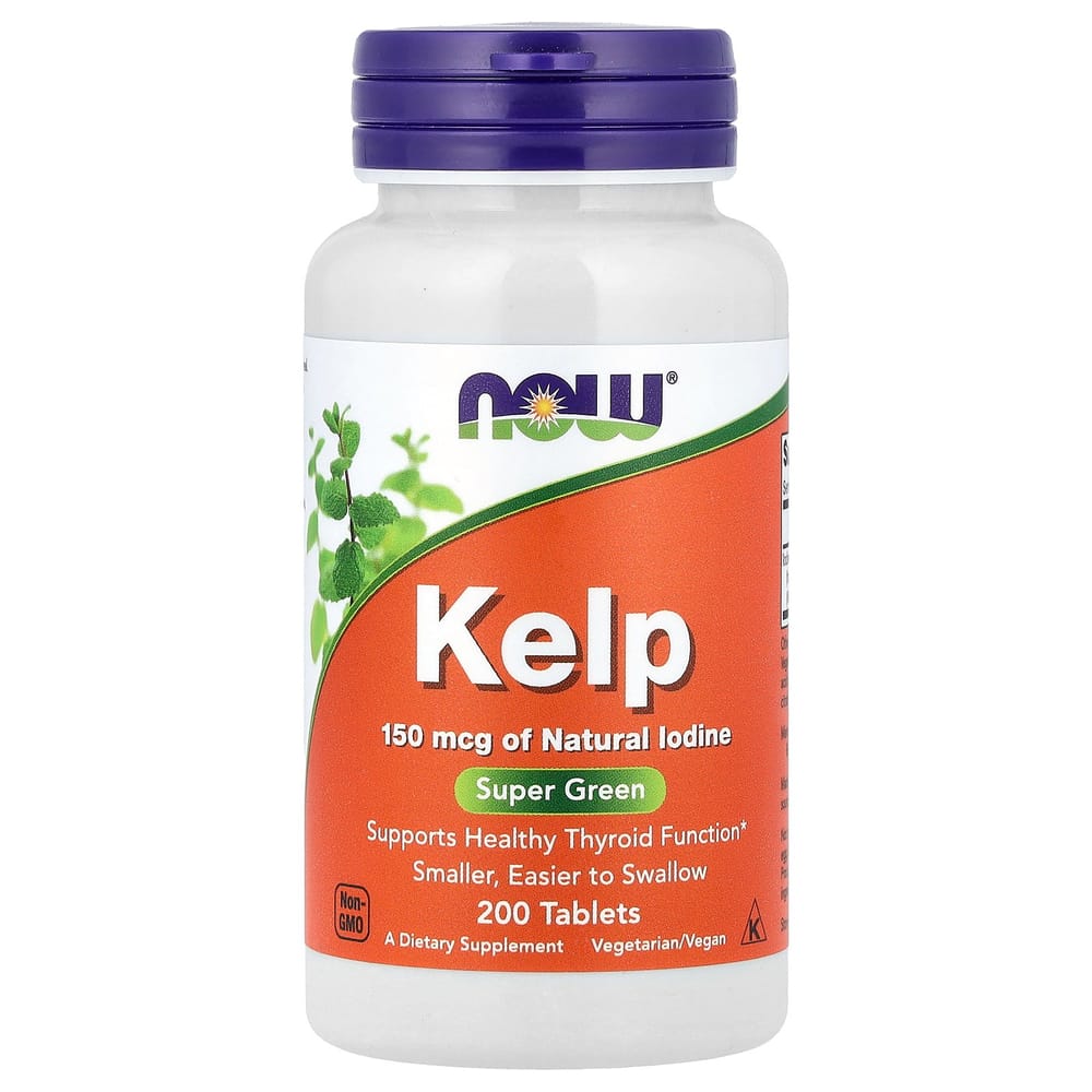 Now Foods Kelp 150mcg, 200 Tablets