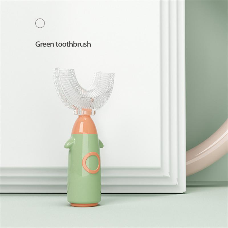 Baby Oral Care Children's U-shaped Toothbrush U-shaped Soft Bristles Mouth Toothbrush