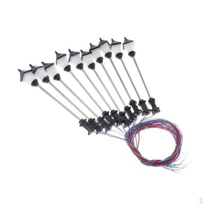 10 1: 100 Миниатюрных уличных фонарей LED для DIY моделирования