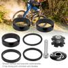 6Pcs Bike Headset Spacer Aluminium Alloy   Handlebar Stem Spacers for Mountain Bike