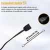 10 in 1 ARGB Light Controller PC RGB Fan Hub SATA Power Supply 5V 3Pin Addressable RGB Splitter for Computer Case LED Strip