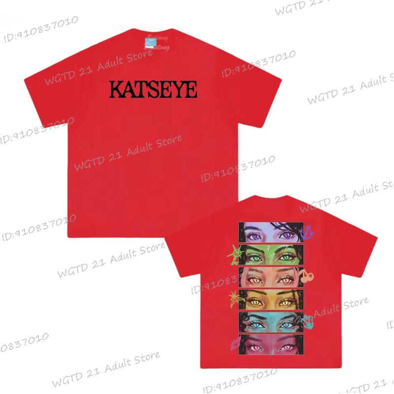 Korean Girl Group Katseye Tees women men fashion hip hop music band streetwear Round Neck pop Katseye tshirts