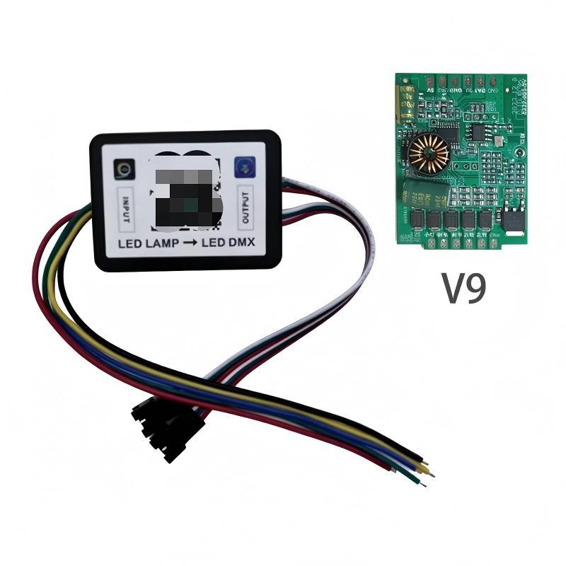 DMX RGB MODULE VERSION 9 METRIX V9 LED Lamp To DMX Converter With QR Code App Control Stable Signal Output