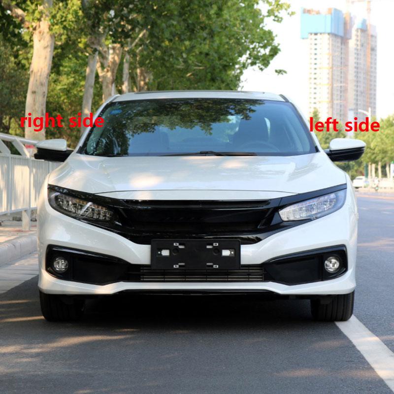 Для Honda Civic 2016 2017 2018 автомобиля крыло двери боковое зеркало свет нижняя крышка крышка наружная рамка заднего вида стекло