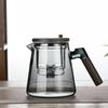 Heat Resistant Tea Pot with Infusers 750ml One-button Filtering Teapot  Drinkware
